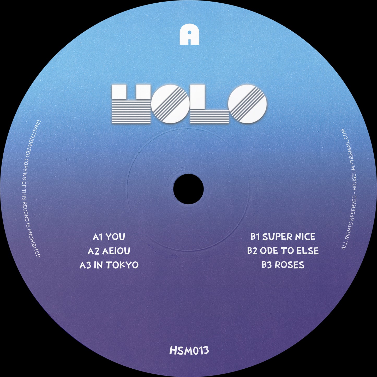 HSM013 HOLO - HOLO LP