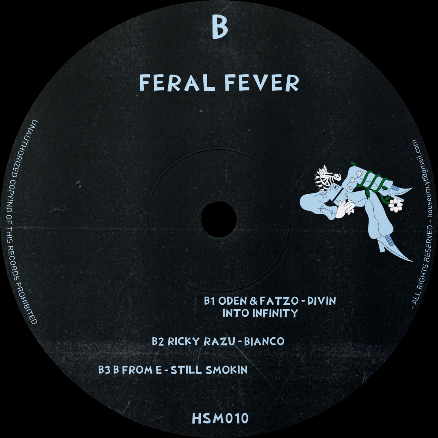 HSM010 Double vinyl compilation - Feral Fever