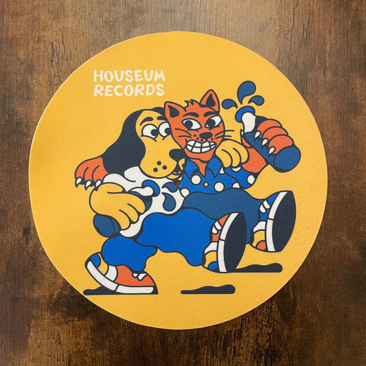 12" Slipmat Houseum Records x Ricky Razu & Marc Brauner