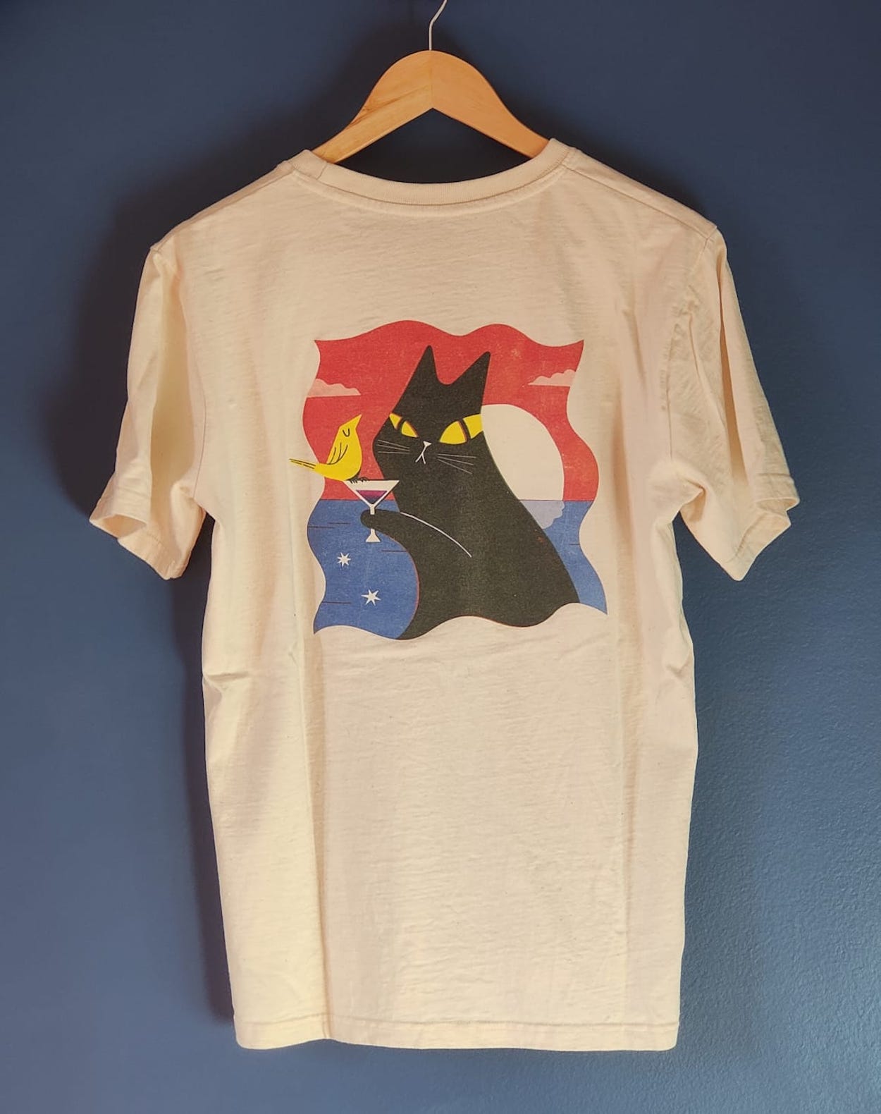 Houseum Records T-Shirt Beige