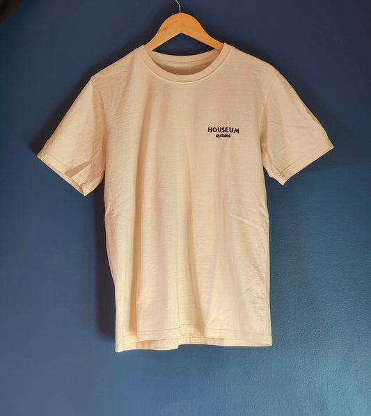 Houseum Records T-Shirt Beige