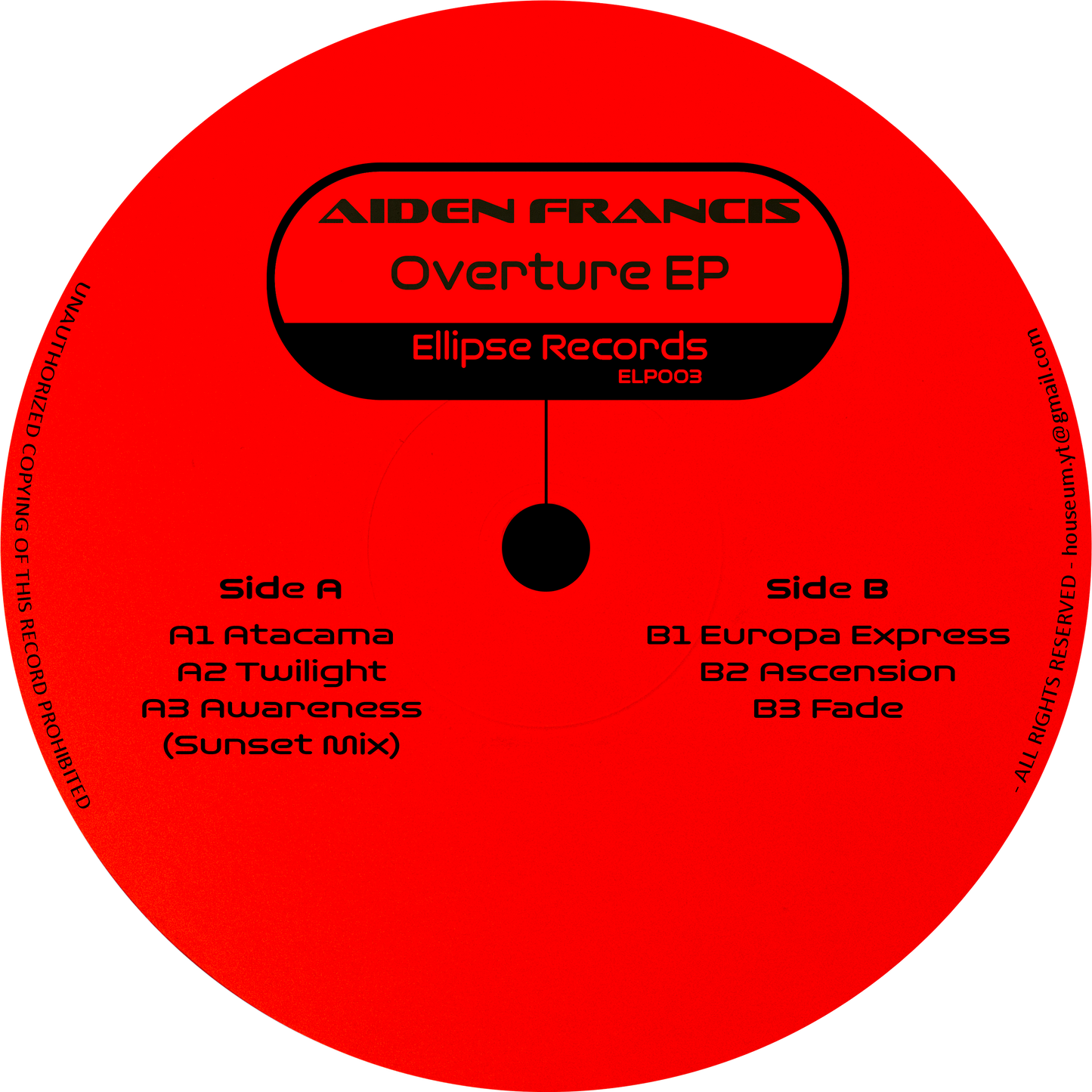 ELP003 AIDEN FRANCIS - OVERTURE LP